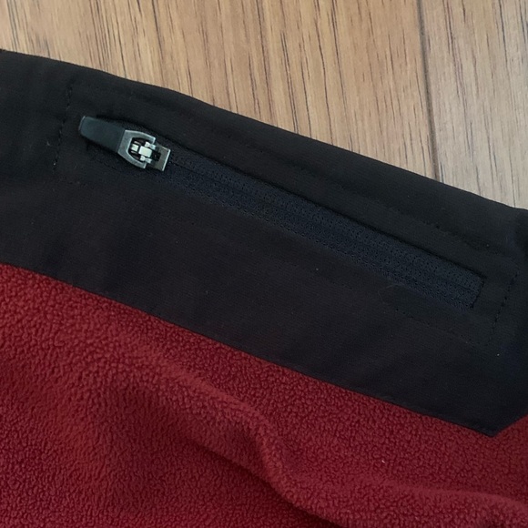 Eddie Bauer Fleece Sweater Red XL - Picture 4 of 4